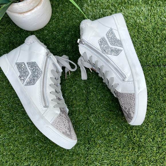 Dolce Vita🍁🍂Sonya plush hidden wedge sneakers 6 New - Picture 7 of 10